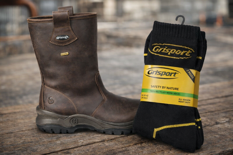 Grisport Safety Laars 70249C / 33255 S3 + KN (JANUARIAANBIEDING) Bruin