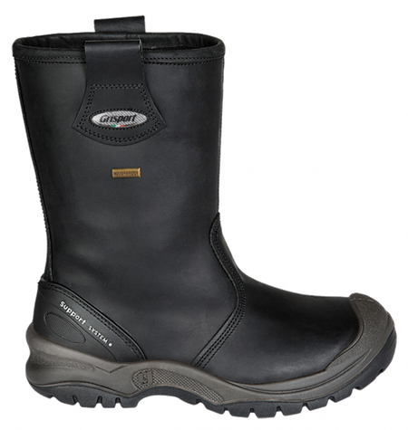 Grisport Safety Laars 72401C / 33259  S3 + KN (JANUARIAANBIEDING) Zwart