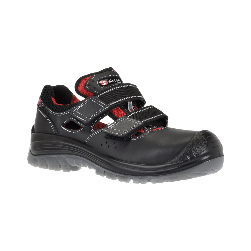 Sixton 81103-03 Portorico Laag S1P Zwart