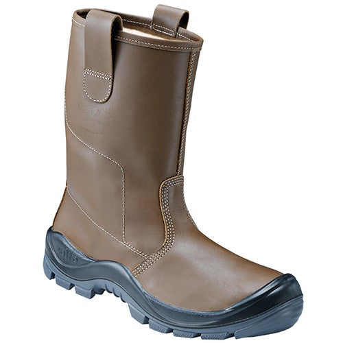 Atlas werklaars Anatomic Bau 825 XP Hoog S3 Gevoerd Bruin