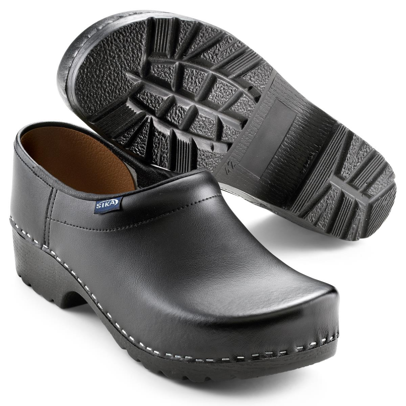 Sika 124 Klomp Traditionel D.H. PU Zwart