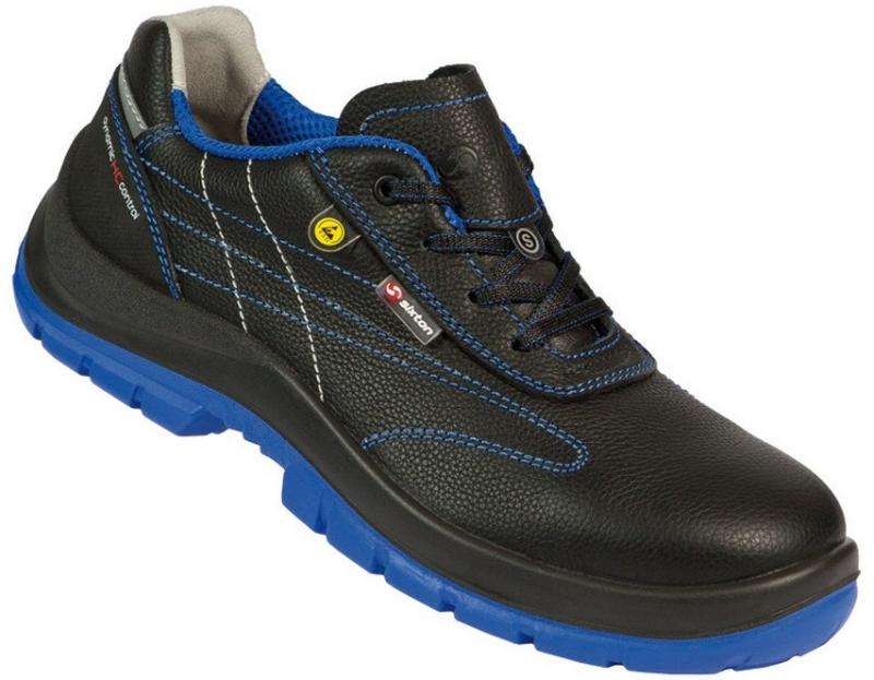 Sixton 83296-07L (Large) Brescia Laag S3 Zwart/Blauw