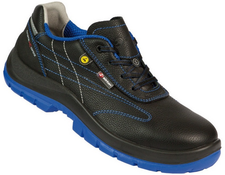 Sixton 83296-07L (Large) Brescia Laag S3 Zwart/Blauw