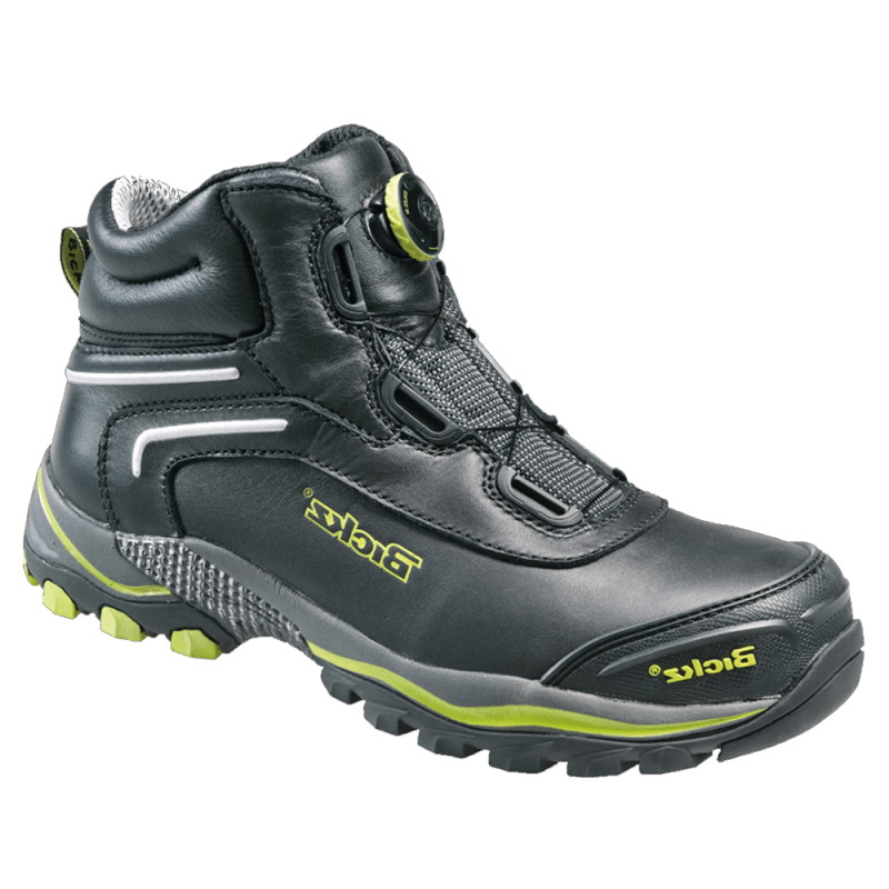 Bata Bickz Hoge Veiligheidsschoen 305  BOA S3 Zwart/Geel