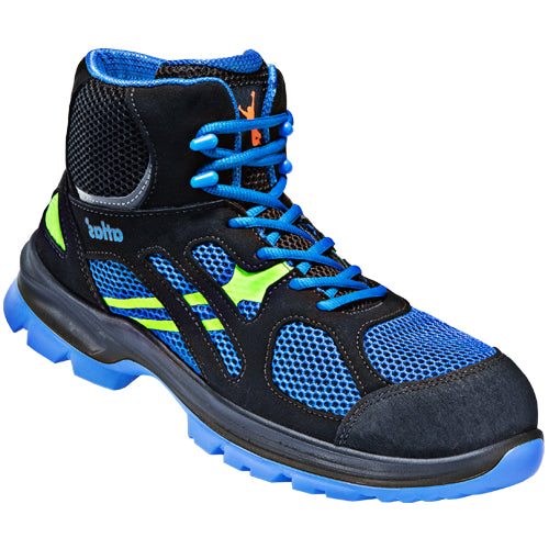 Atlas Schoen Flash 8205 Hoog S1P Zwart/Blauw