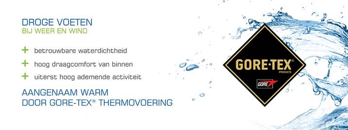 Atlas Laars GTX 945 XP Thermo Hoog S3 + KN gevoerd Zwart W13
