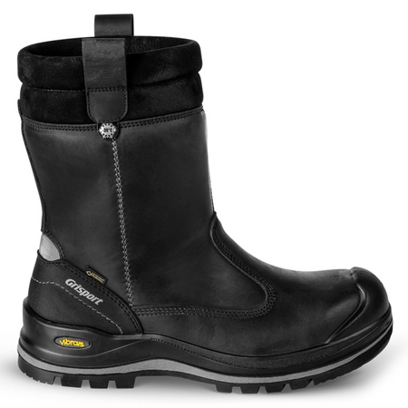 Grisport Safety Ranger Laars Iron / 34006 S3 +KN Zwart/Grijs