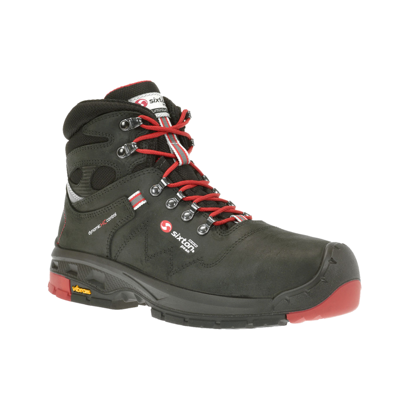 Sixton 30329-06 Tonale Hoog S3 Zwart/Rood