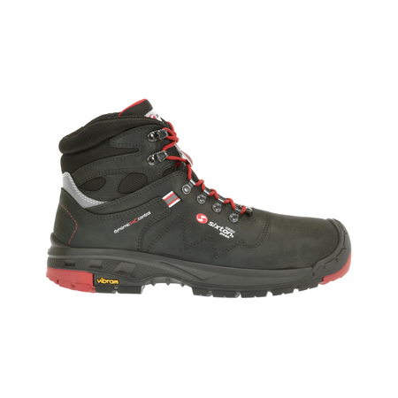 Sixton 30329-06 Tonale Hoog S3 Zwart/Rood