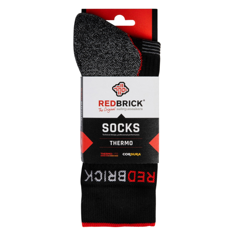 Redbrick Thermo Sokken 25105 Grijs/Zwart