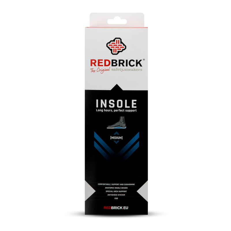 Redbrick Inlegzool Medium 1000034 Zwart