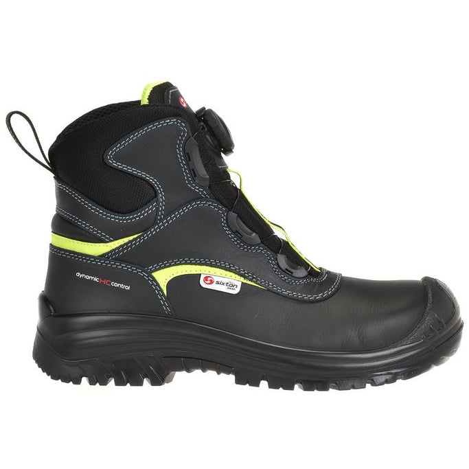 Sixton Roling BOA 81374-00 Hoog S3 + KN Zwart/Geel