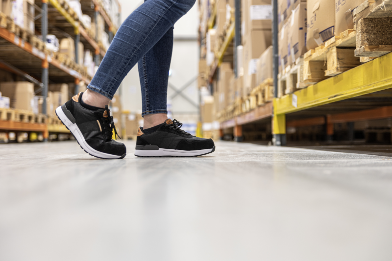 Gerba Dalvik S1PL Zwart/Oranje