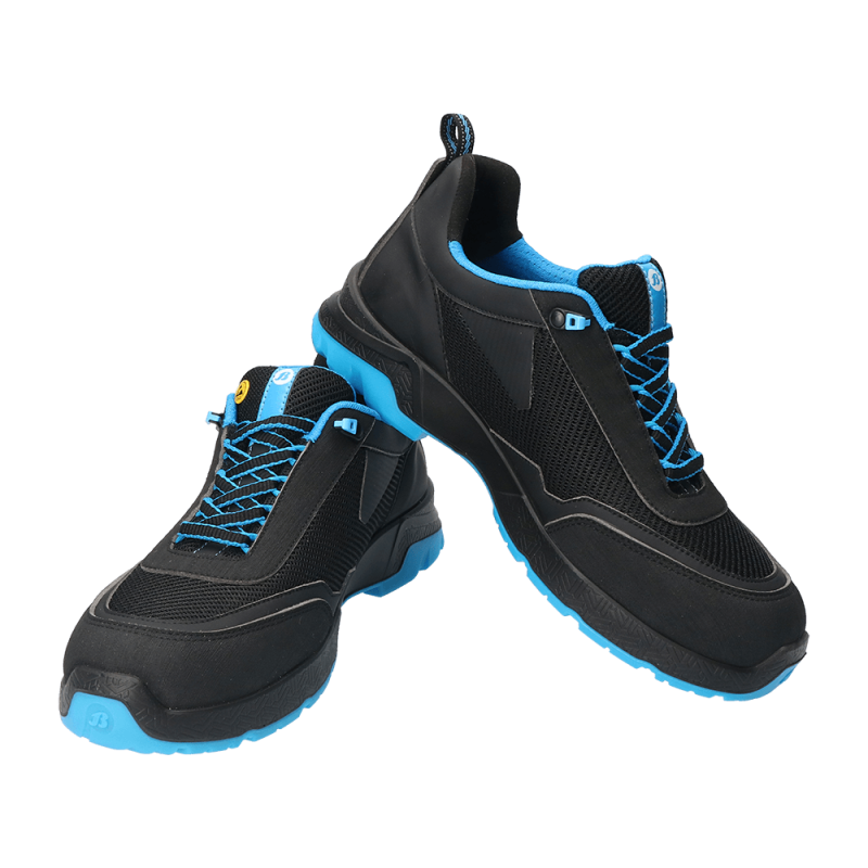 Bata Summ Two Laag S3 Zwart/Blauw