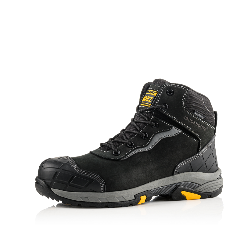 BuckBootz Tradez Blitz S3 Zwart Zwart