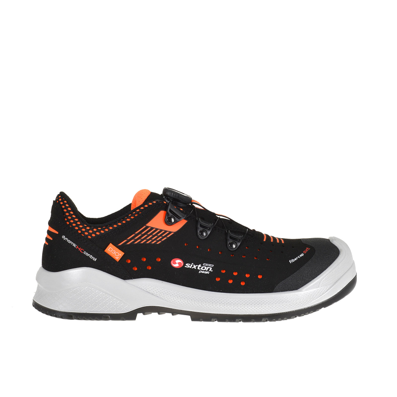 Sixton Forza BOA 43460-09 S1P Zwart/Oranje