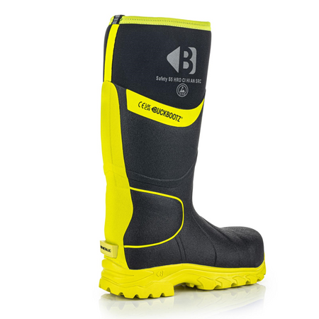 BuckBootz Laars BBZ8000 S5 Zwart/Geel Zwart/Geel