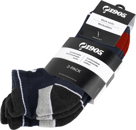 Quick Q1905 Sokken 2-Pack Marine