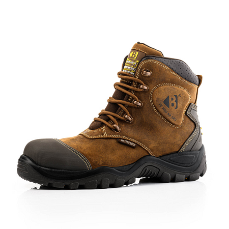 BuckBootz Buckshot BSH012 S3 Hoog Bruin