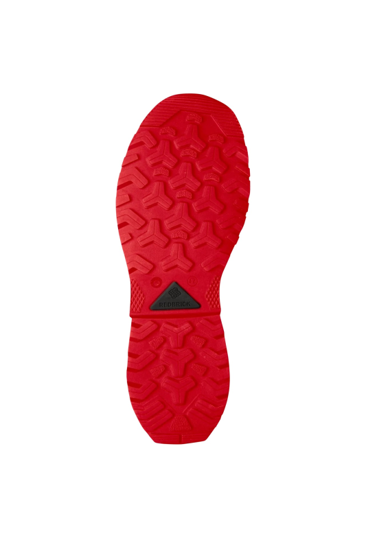 Redbrick Pulse Overnose Sneaker Hoog S3 + KN ESD 32324 Zwart/Rood