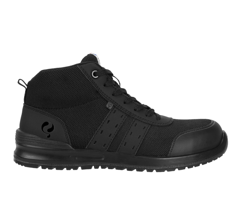 Quick Sprint Dark Hoog QS0562 S1P Zwart