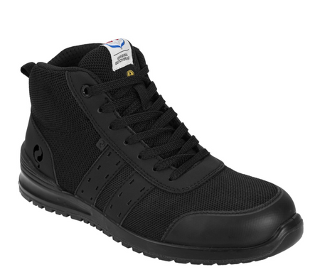 Quick Sprint Dark Hoog QS0562 S1P Zwart