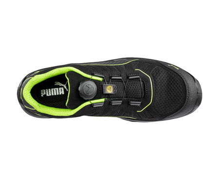 Puma FUSE TC Groen DISC Laag 644211 S1P Zwart/Groen