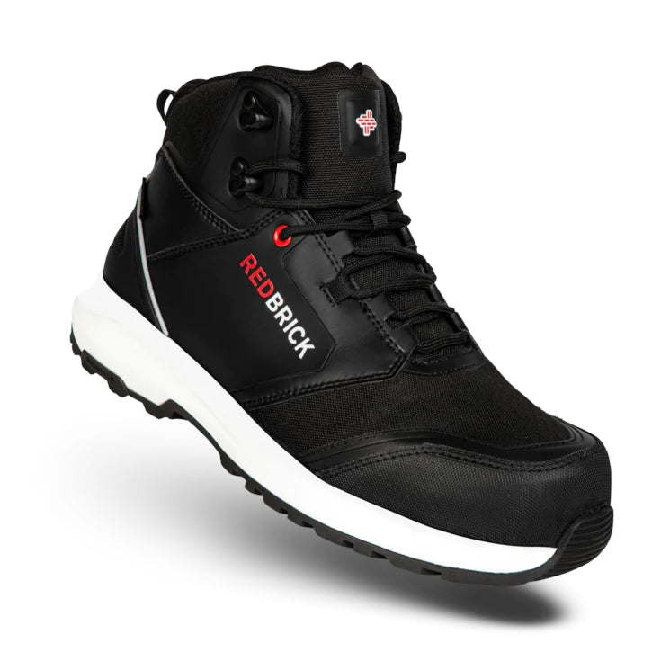 Redbrick Pulse Waterproof Sneaker Hoog S3 32322 Zwart