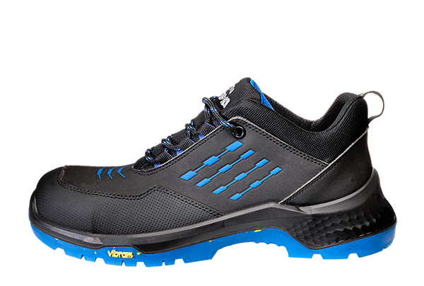 EMMA CrossForce D Laag S3 Zwart/Blauw