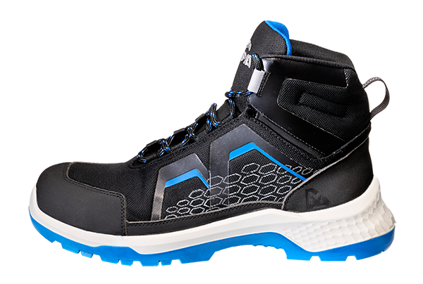 EMMA CrossForce Fly XD Hoog S3 Zwart/Blauw