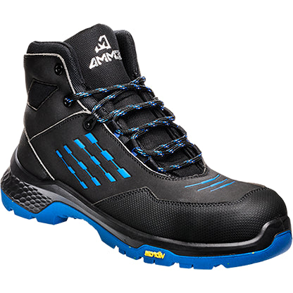 EMMA CrossForce XD Hoog S3 Zwart/Blauw