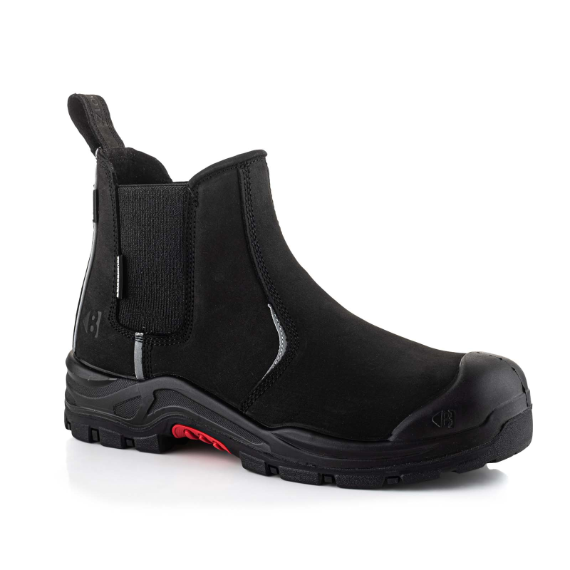 BuckBootz Nubuckz Instapper NKZ101BLK S3S 2.0 Zwart