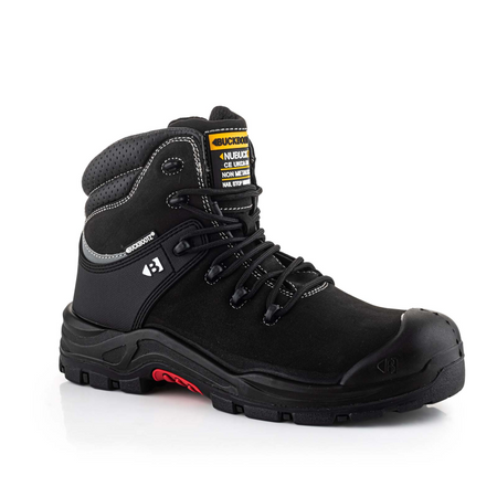 BuckBootz Nubuckz NKZ102BLK S3S 2.0 Zwart