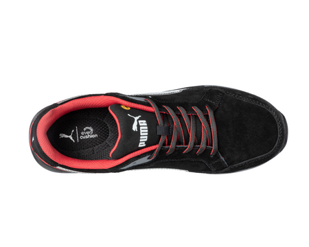 Puma Airtwist Black/Red Laag 644630 S3 Zwart/Rood