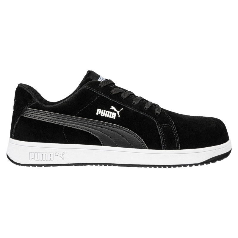 Puma Iconic Suede Black Laag 640010 S1P Zwart