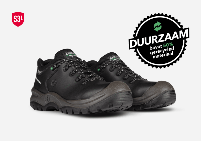 Grisport Safety 101 Duurzame Veiligheidsschoen S3L Zwart