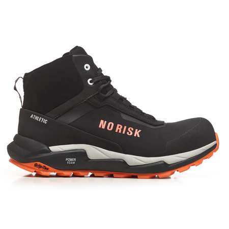 No Risk Athletic Mid STX Orange 1019.15 S7L Zwart/Oranje