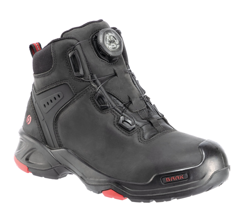 Baak Braxton BOA 6642 S3 (Dealers only) Zwart/Rood