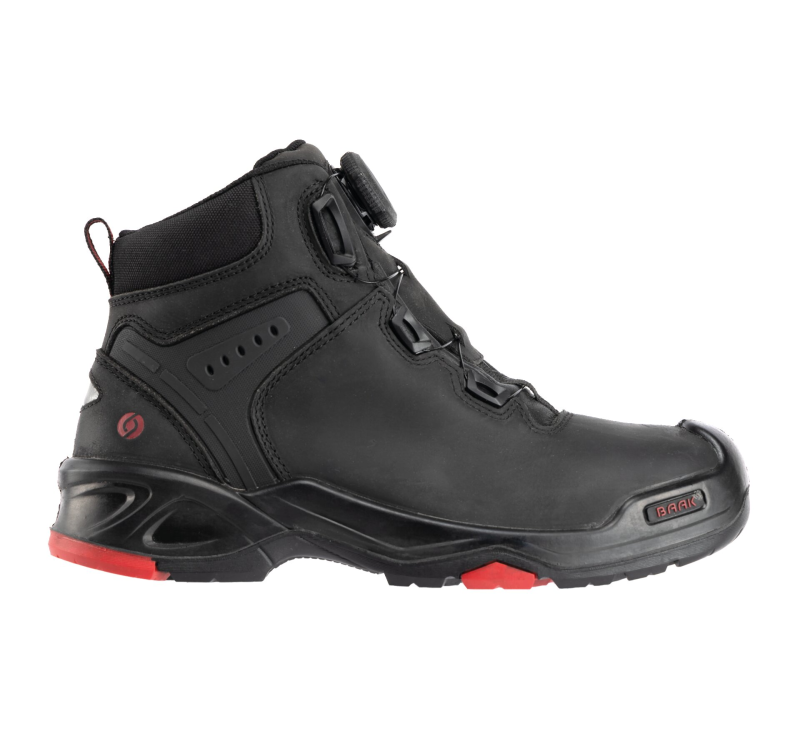 Baak Braxton BOA 6642 S3 (Dealers only) Zwart/Rood