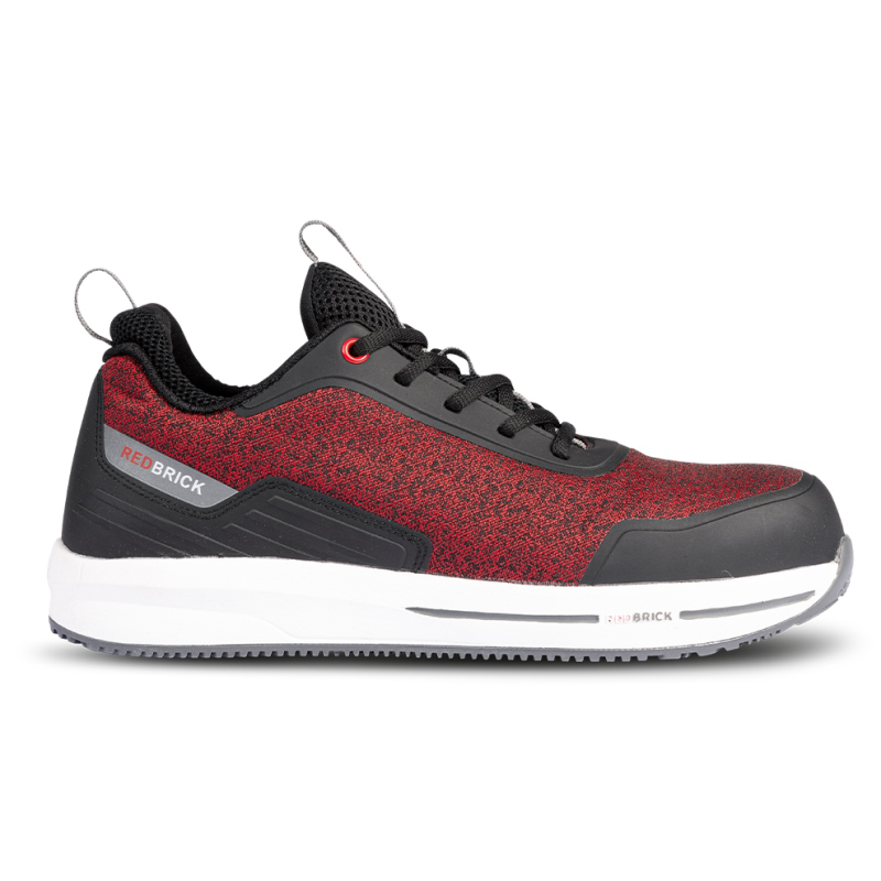 Redbrick Motion Spirit AF Sneaker S1PS ESD Rood/Zwart