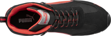 Puma Madrid Mid 632260 S1PL Zwart/Rood
