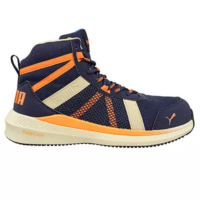 Puma Rival Blue/orange Mid 635040 S1PS Blauw