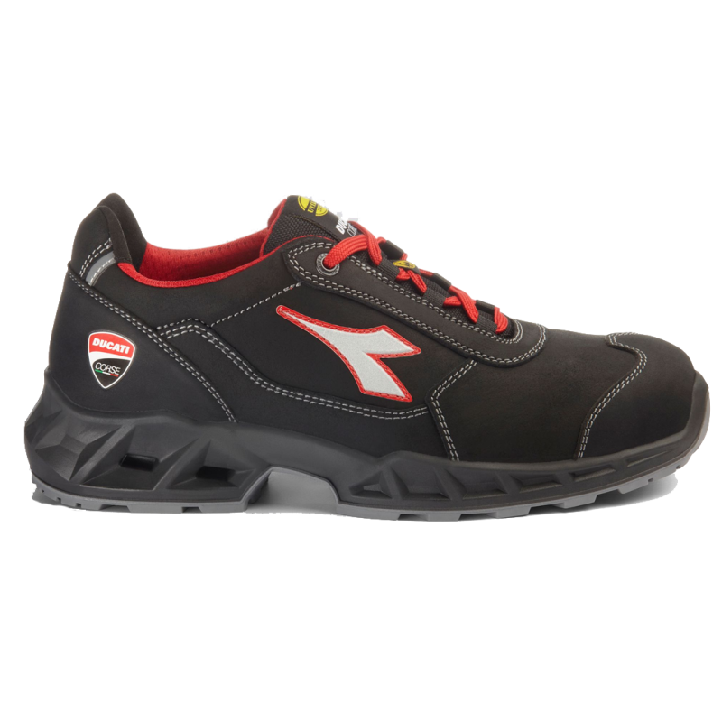 Diadora Shark Engine Low 181226 S3S Zwart/Rood