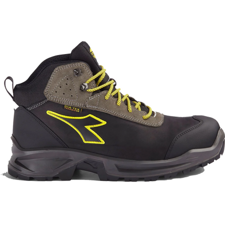 Diadora Sport Diatex Mid 181120 S3 (Zwart/Grijs) Zwart/Staal Grijs