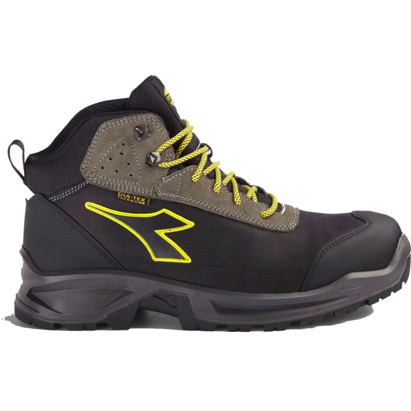 Diadora Sport Diatex Mid 181120 S3 (Zwart/Grijs) Zwart/Staal Grijs