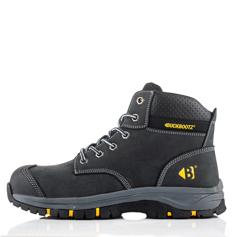 Buckbootz Wizardz WIZL1BLK S3S Zwart