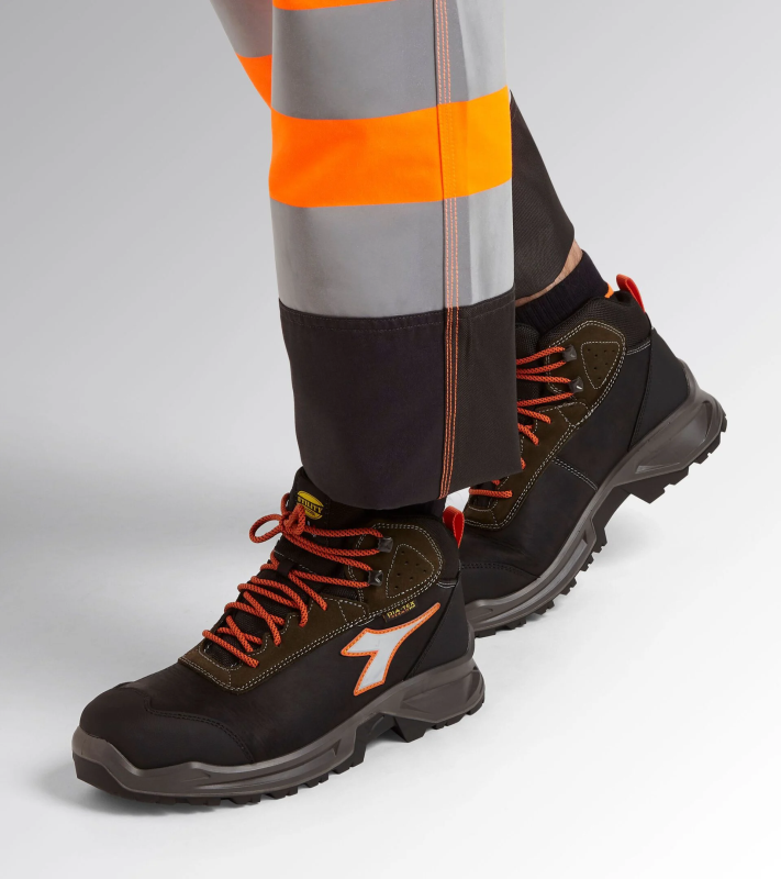 Diadora Sport Diatex 181120 Mid S3 Zwart/Groen Zwart/Groen
