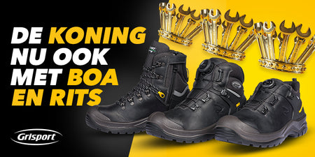 Grisport Safety 905L Zipper S3 Zwart