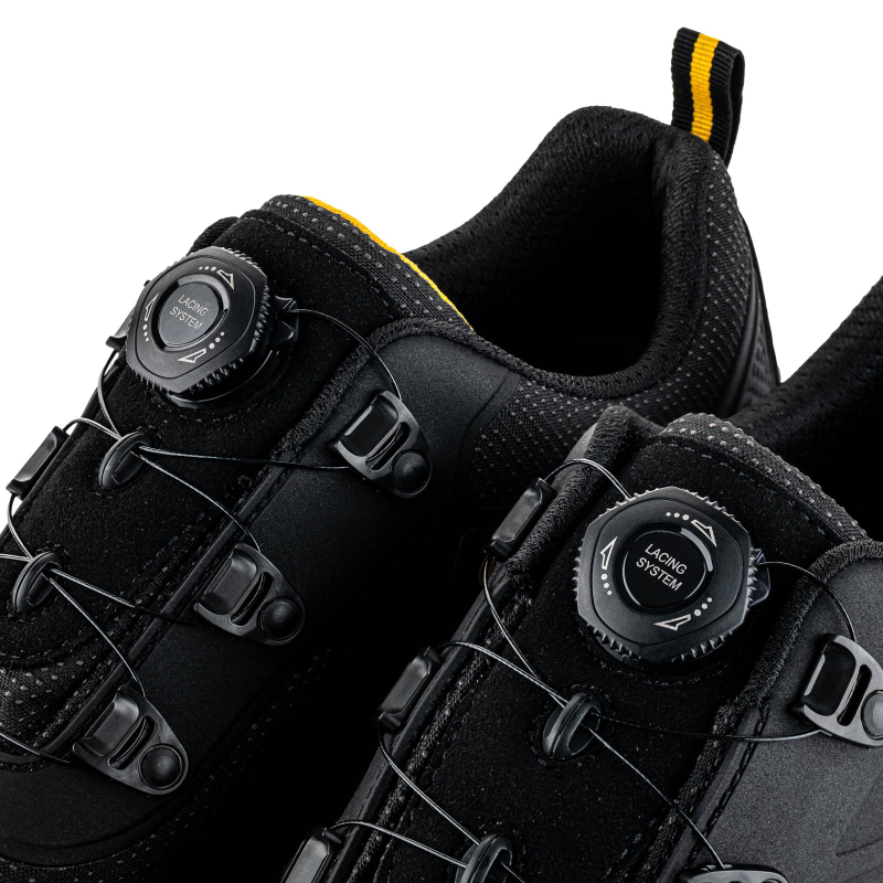 BuckBootz Tradez Wheelz Laag S1PS BOA Zwart