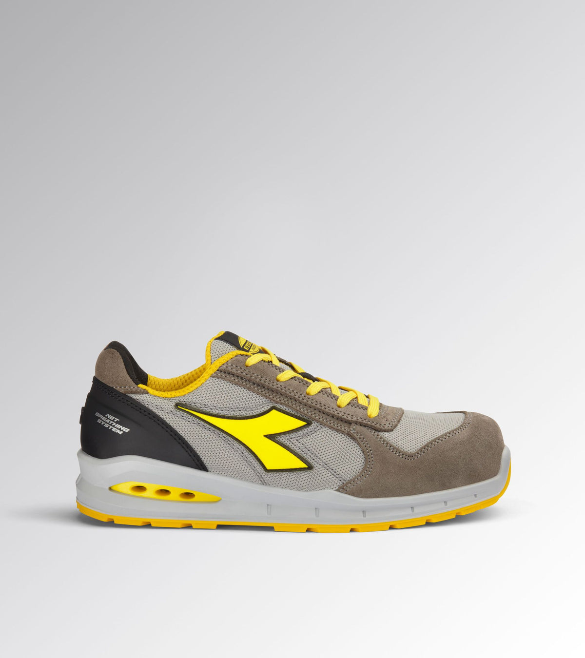 Diadora Run NET AB LOW S1PS 181146 Wind Gray/Aluminum C8701